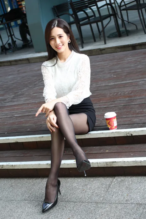 [Mzsock] NO.056 Zhang Jun OL uniform high heels beautiful legs outdoor shooting street photography#[103P]-93