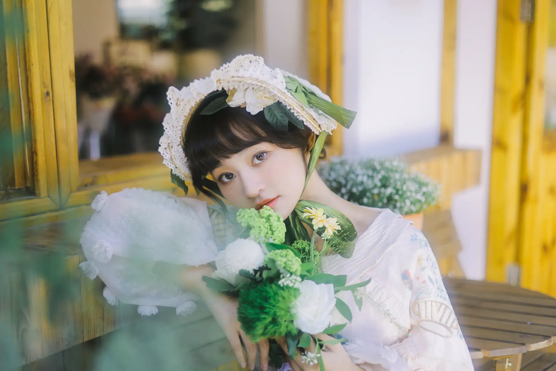 [YITUYU] 2022.07.18 Vol.1512 – Flower House Girl Binaural ZiCe#[40P]-39