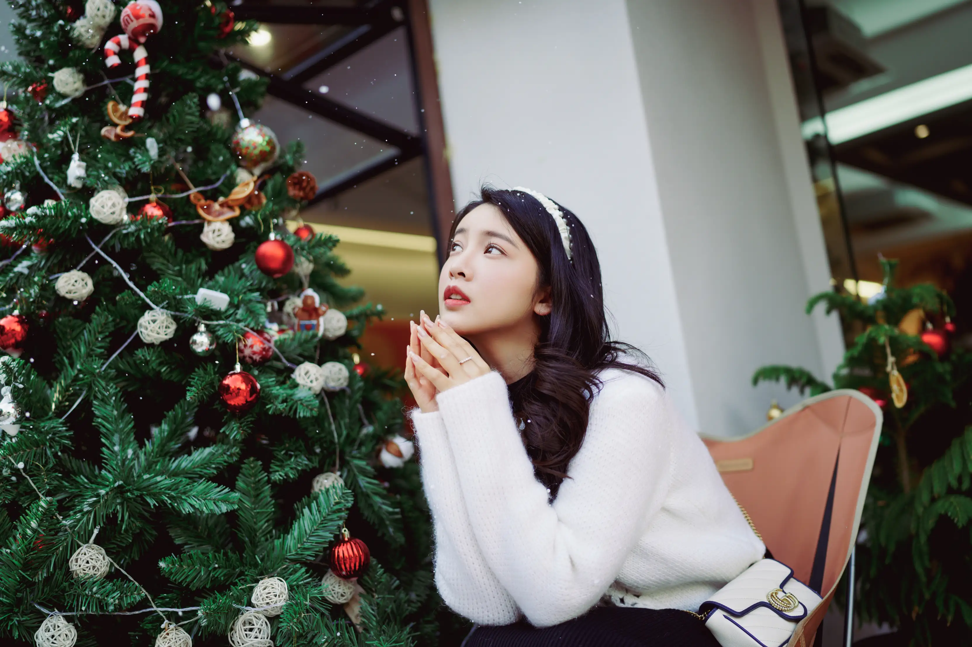 [YITUYU] 2022.01.29 Vol.722 – Jingle Bell, Christmas scenery themed portrait photography Meow meow meow is Jin'er#[61P]-33